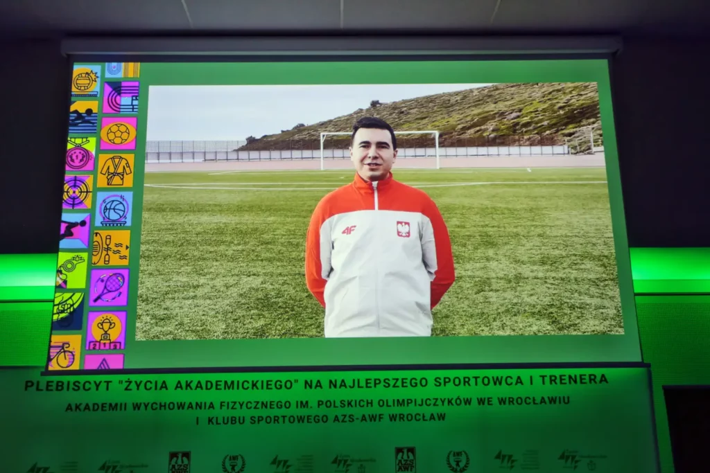 Fot. Andrzej Nowak - Gala Sportu Akademickiego XXXI Plebiscytu Życia Akademickiego na najlepszego sportowca i trenera AWF Wrocław im. Polskich Olimpijczyków i KS AZS AWF Wrocław