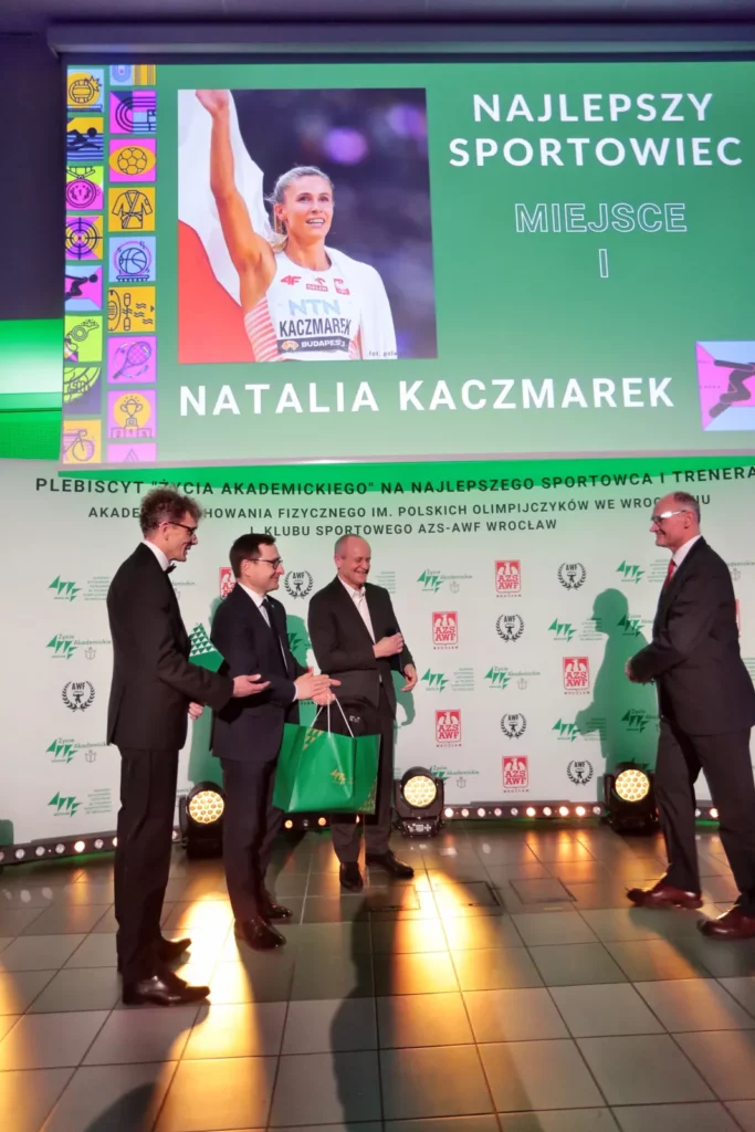 Fot. Andrzej Nowak - Gala Sportu Akademickiego XXXI Plebiscytu Życia Akademickiego na najlepszego sportowca i trenera AWF Wrocław im. Polskich Olimpijczyków i KS AZS AWF Wrocław