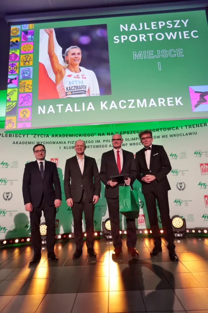 Fot. Andrzej Nowak - Gala Sportu Akademickiego XXXI Plebiscytu Życia Akademickiego na najlepszego sportowca i trenera AWF Wrocław im. Polskich Olimpijczyków i KS AZS AWF Wrocław