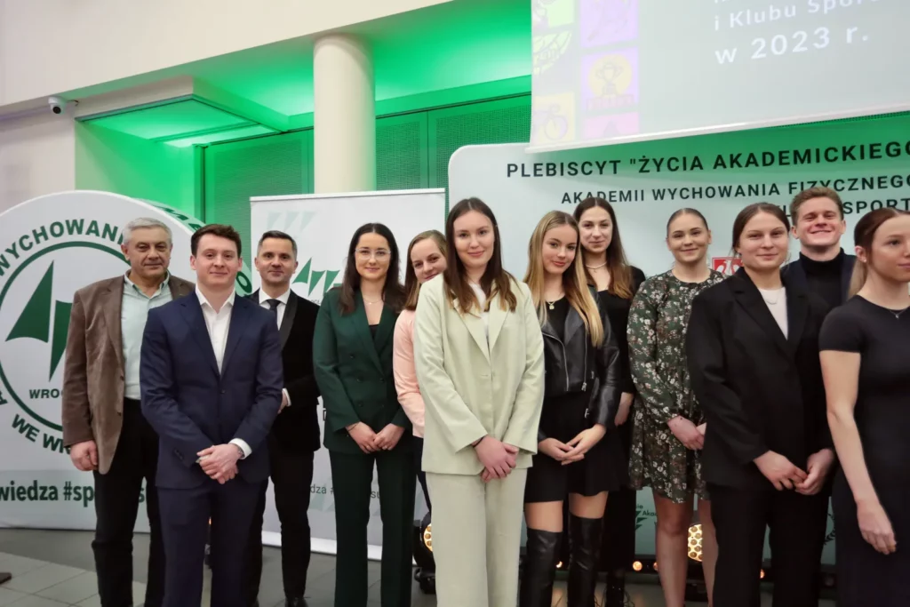 Fot. Andrzej Nowak - Gala Sportu Akademickiego XXXI Plebiscytu Życia Akademickiego na najlepszego sportowca i trenera AWF Wrocław im. Polskich Olimpijczyków i KS AZS AWF Wrocław