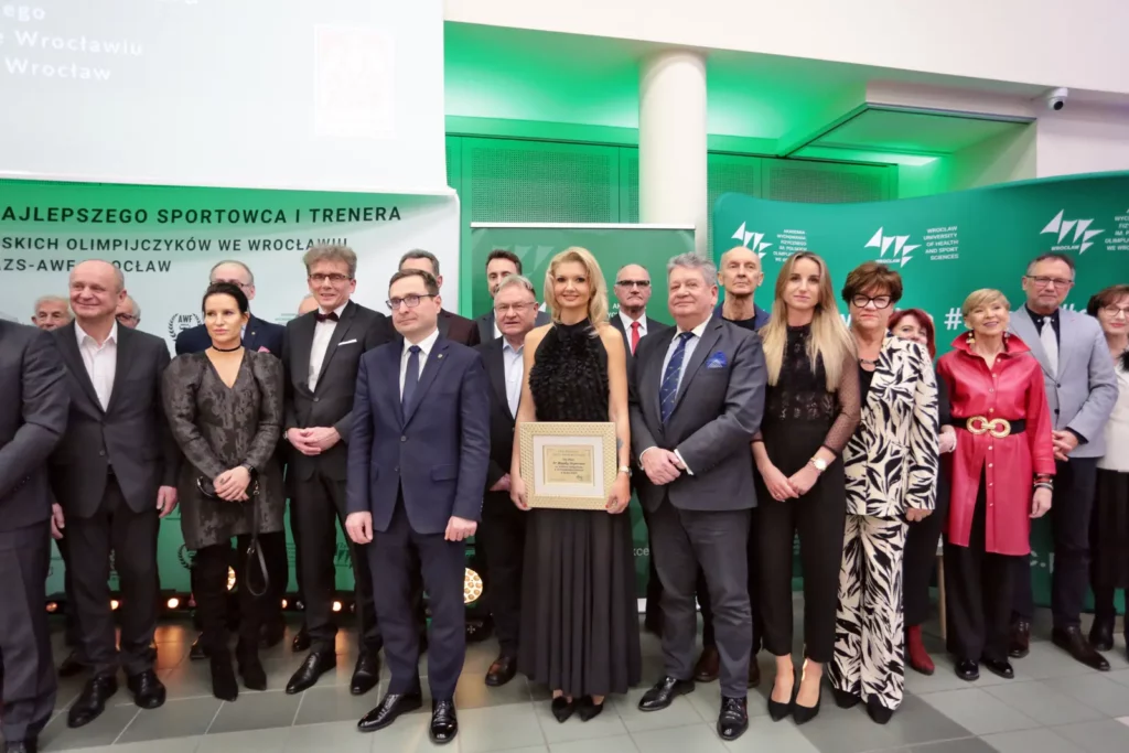 Fot. Andrzej Nowak - Gala Sportu Akademickiego XXXI Plebiscytu Życia Akademickiego na najlepszego sportowca i trenera AWF Wrocław im. Polskich Olimpijczyków i KS AZS AWF Wrocław