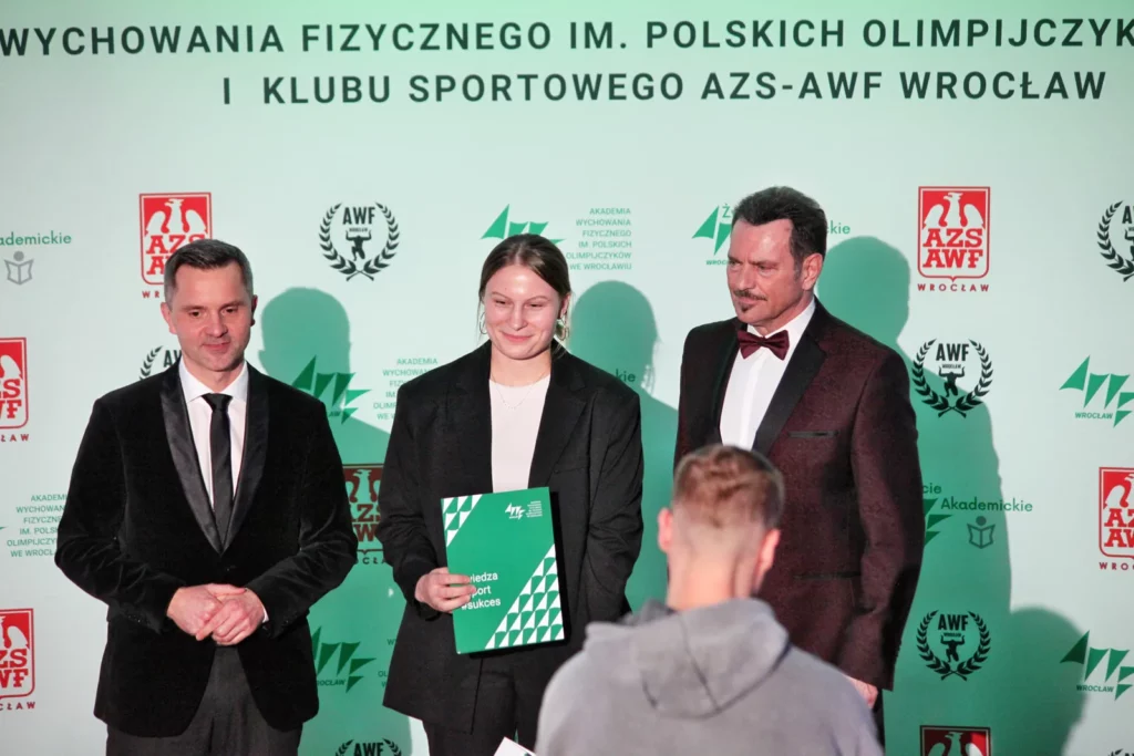 Fot. Adam Stępień - Gala XXXI Plebiscytu Życia Akademickiego na najlepszego sportowca i trenera AWF Wrocław im. Polskich Olimpijczyków i KS AZS AWF Wrocław