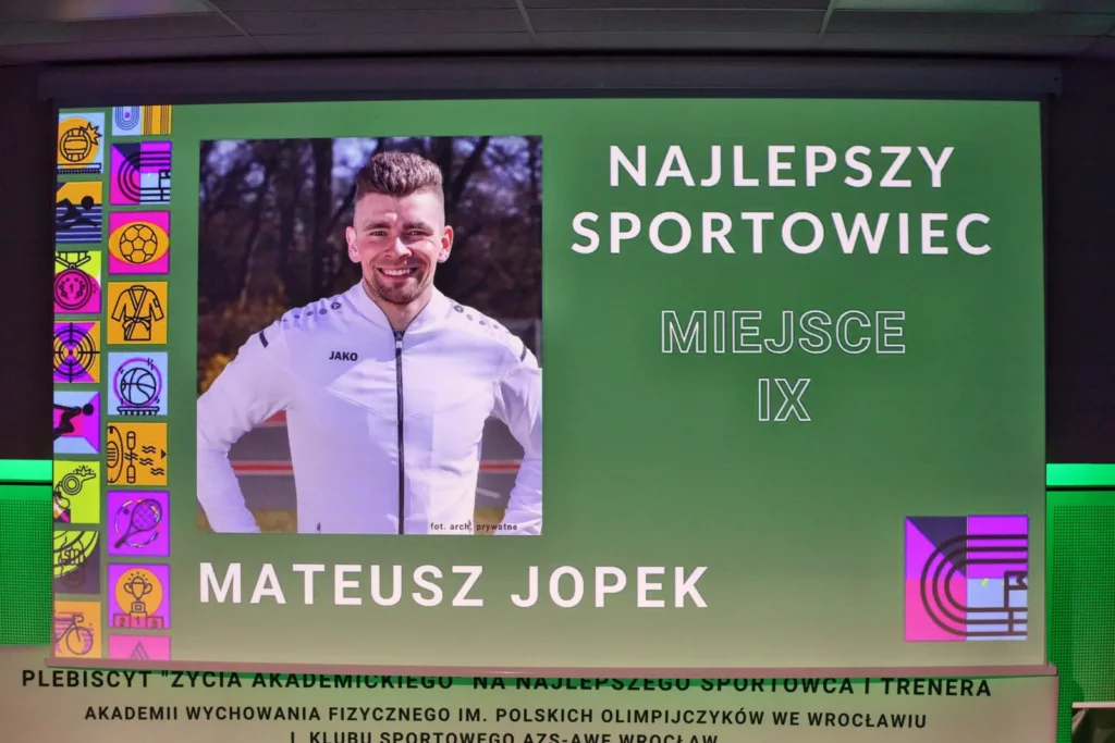Fot. Adam Stępień - Gala XXXI Plebiscytu Życia Akademickiego na najlepszego sportowca i trenera AWF Wrocław im. Polskich Olimpijczyków i KS AZS AWF Wrocław
