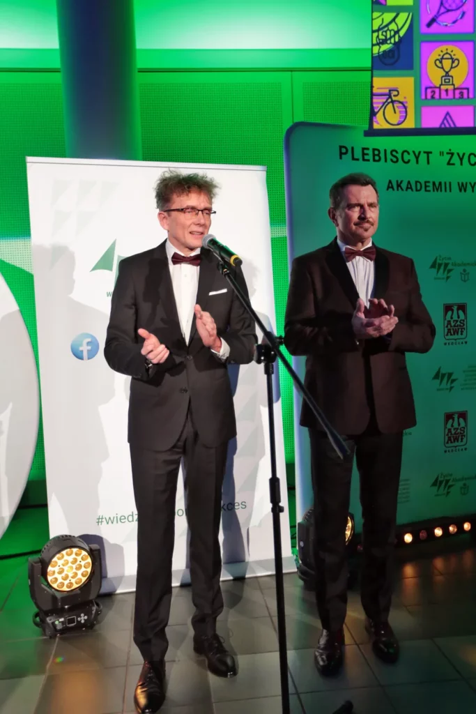 Fot. Andrzej Nowak - Gala Sportu Akademickiego XXXI Plebiscytu Życia Akademickiego na najlepszego sportowca i trenera AWF Wrocław im. Polskich Olimpijczyków i KS AZS AWF Wrocław