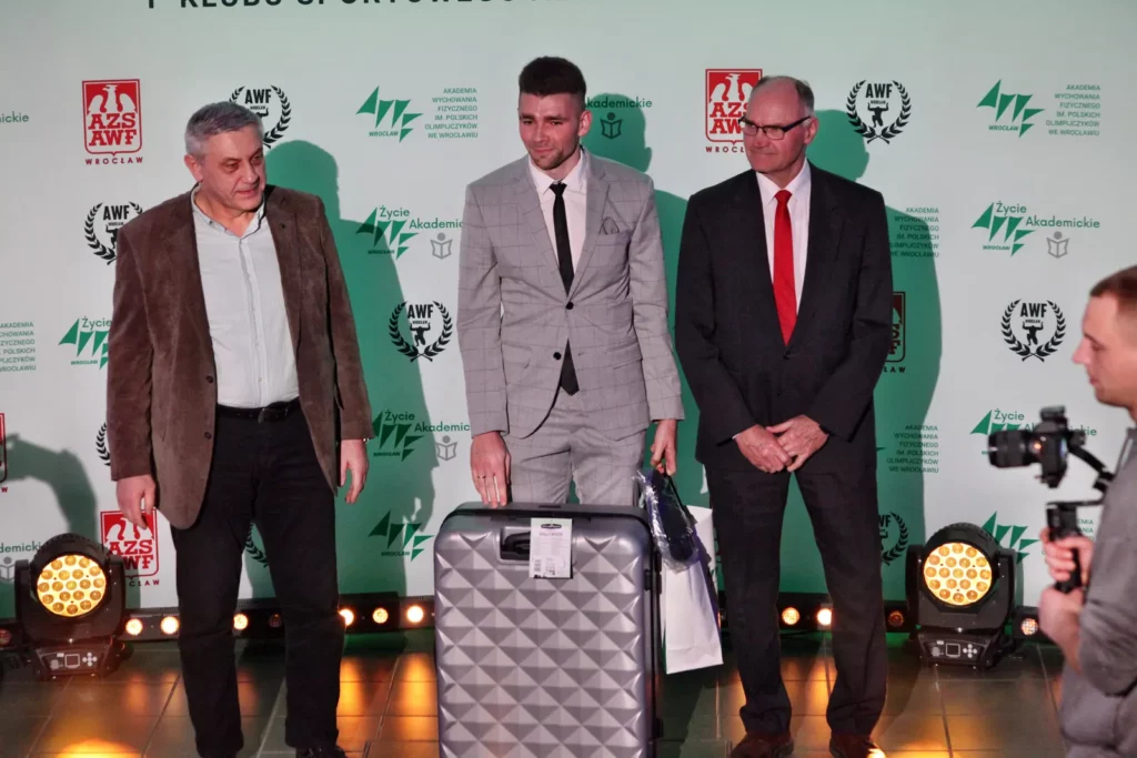 Fot. Adam Stępień - Gala XXXI Plebiscytu Życia Akademickiego na najlepszego sportowca i trenera AWF Wrocław im. Polskich Olimpijczyków i KS AZS AWF Wrocław