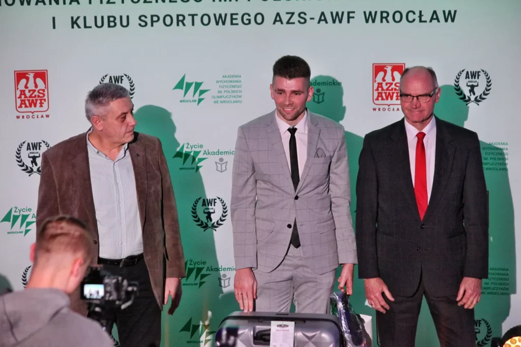 Fot. Adam Stępień - Gala XXXI Plebiscytu Życia Akademickiego na najlepszego sportowca i trenera AWF Wrocław im. Polskich Olimpijczyków i KS AZS AWF Wrocław