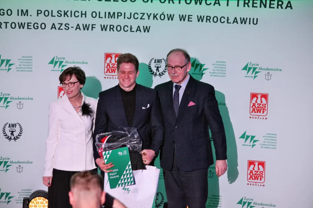 Fot. Adam Stępień - Gala XXXI Plebiscytu Życia Akademickiego na najlepszego sportowca i trenera AWF Wrocław im. Polskich Olimpijczyków i KS AZS AWF Wrocław