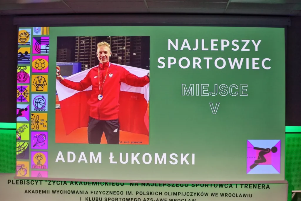 Fot. Adam Stępień - Gala XXXI Plebiscytu Życia Akademickiego na najlepszego sportowca i trenera AWF Wrocław im. Polskich Olimpijczyków i KS AZS AWF Wrocław