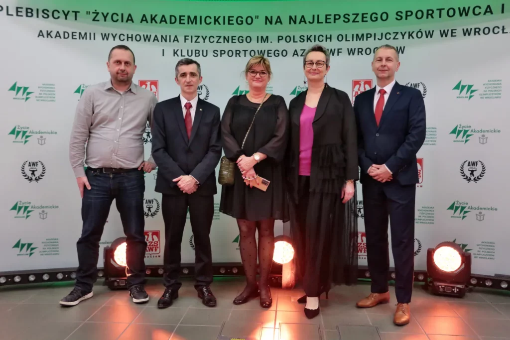 Fot. Andrzej Nowak - Gala Sportu Akademickiego XXXI Plebiscytu Życia Akademickiego na najlepszego sportowca i trenera AWF Wrocław im. Polskich Olimpijczyków i KS AZS AWF Wrocław