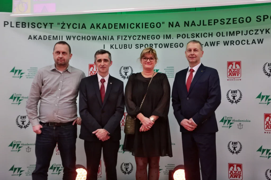 Fot. Andrzej Nowak - Gala Sportu Akademickiego XXXI Plebiscytu Życia Akademickiego na najlepszego sportowca i trenera AWF Wrocław im. Polskich Olimpijczyków i KS AZS AWF Wrocław