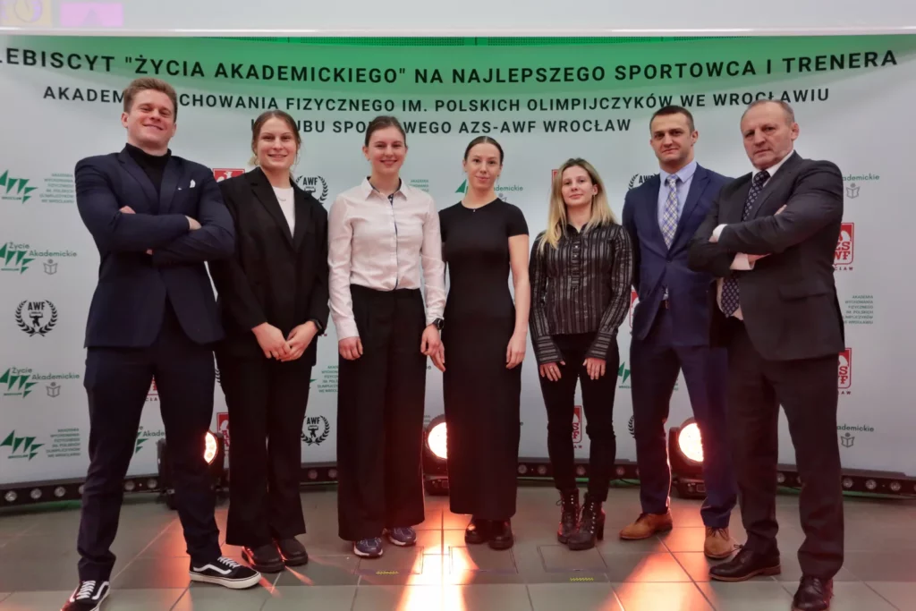 Fot. Andrzej Nowak - Gala Sportu Akademickiego XXXI Plebiscytu Życia Akademickiego na najlepszego sportowca i trenera AWF Wrocław im. Polskich Olimpijczyków i KS AZS AWF Wrocław