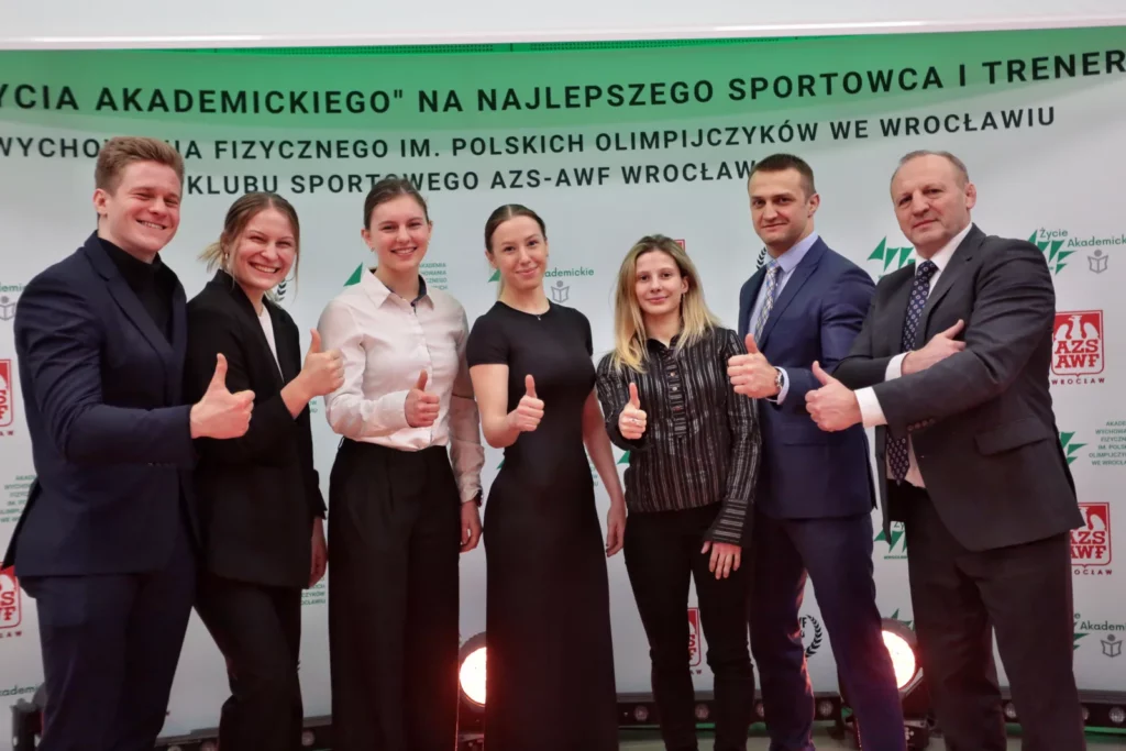 Fot. Andrzej Nowak - Gala Sportu Akademickiego XXXI Plebiscytu Życia Akademickiego na najlepszego sportowca i trenera AWF Wrocław im. Polskich Olimpijczyków i KS AZS AWF Wrocław