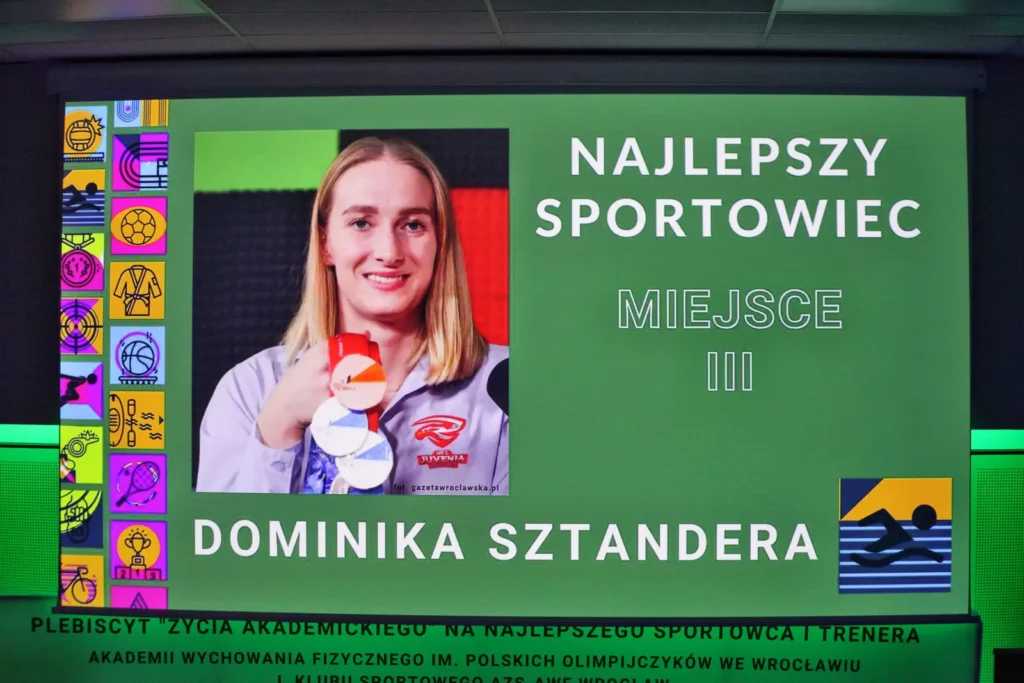 Fot. Adam Stępień - Gala XXXI Plebiscytu Życia Akademickiego na najlepszego sportowca i trenera AWF Wrocław im. Polskich Olimpijczyków i KS AZS AWF Wrocław