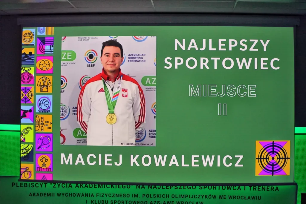 Fot. Adam Stępień - Gala XXXI Plebiscytu Życia Akademickiego na najlepszego sportowca i trenera AWF Wrocław im. Polskich Olimpijczyków i KS AZS AWF Wrocław