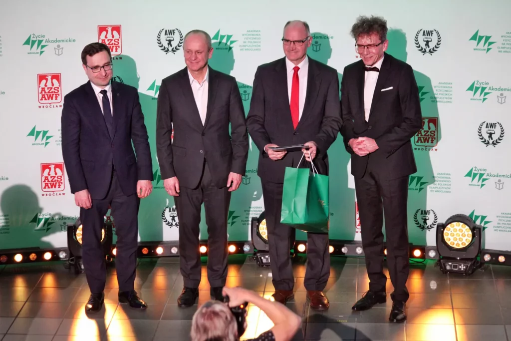 Fot. Adam Stępień - Gala XXXI Plebiscytu Życia Akademickiego na najlepszego sportowca i trenera AWF Wrocław im. Polskich Olimpijczyków i KS AZS AWF Wrocław