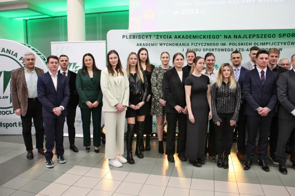 Fot. Adam Stępień - Gala XXXI Plebiscytu Życia Akademickiego na najlepszego sportowca i trenera AWF Wrocław im. Polskich Olimpijczyków i KS AZS AWF Wrocław
