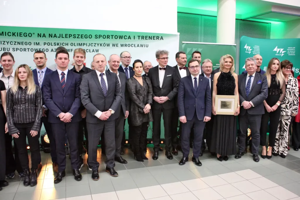 Fot. Adam Stępień - Gala XXXI Plebiscytu Życia Akademickiego na najlepszego sportowca i trenera AWF Wrocław im. Polskich Olimpijczyków i KS AZS AWF Wrocław