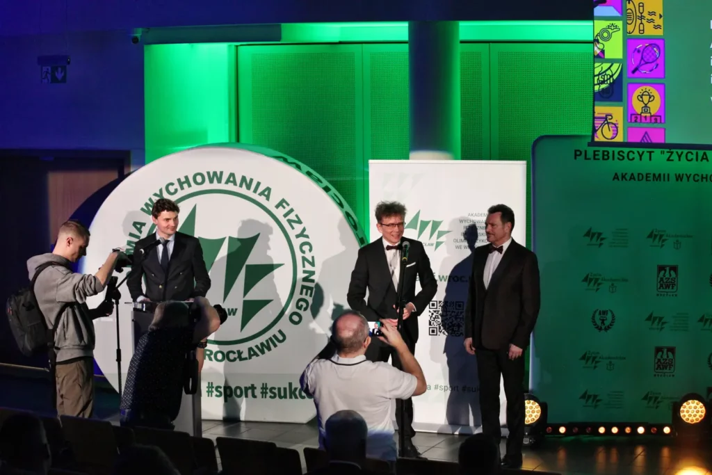 Fot. Adam Stępień - Gala XXXI Plebiscytu Życia Akademickiego na najlepszego sportowca i trenera AWF Wrocław im. Polskich Olimpijczyków i KS AZS AWF Wrocław