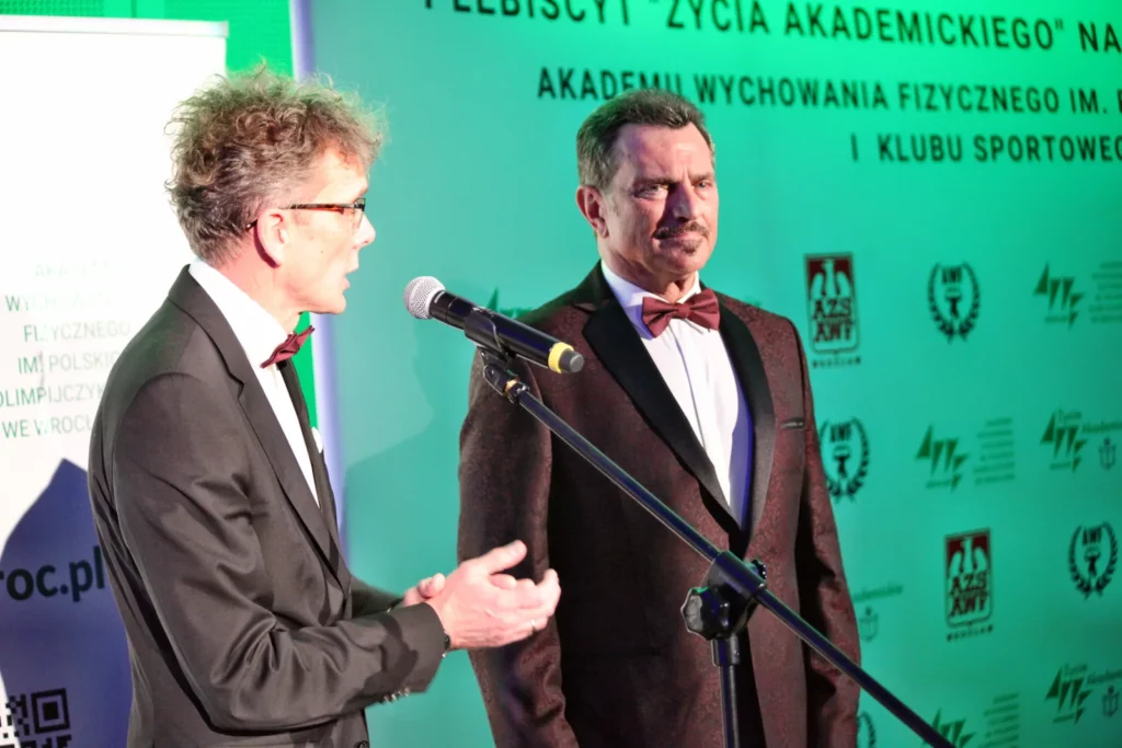 Fot. Adam Stępień - Gala XXXI Plebiscytu Życia Akademickiego na najlepszego sportowca i trenera AWF Wrocław im. Polskich Olimpijczyków i KS AZS AWF Wrocław