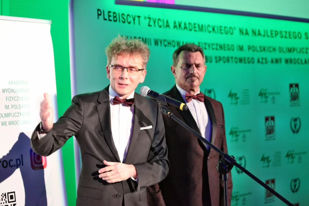 Fot. Adam Stępień - Gala XXXI Plebiscytu Życia Akademickiego na najlepszego sportowca i trenera AWF Wrocław im. Polskich Olimpijczyków i KS AZS AWF Wrocław