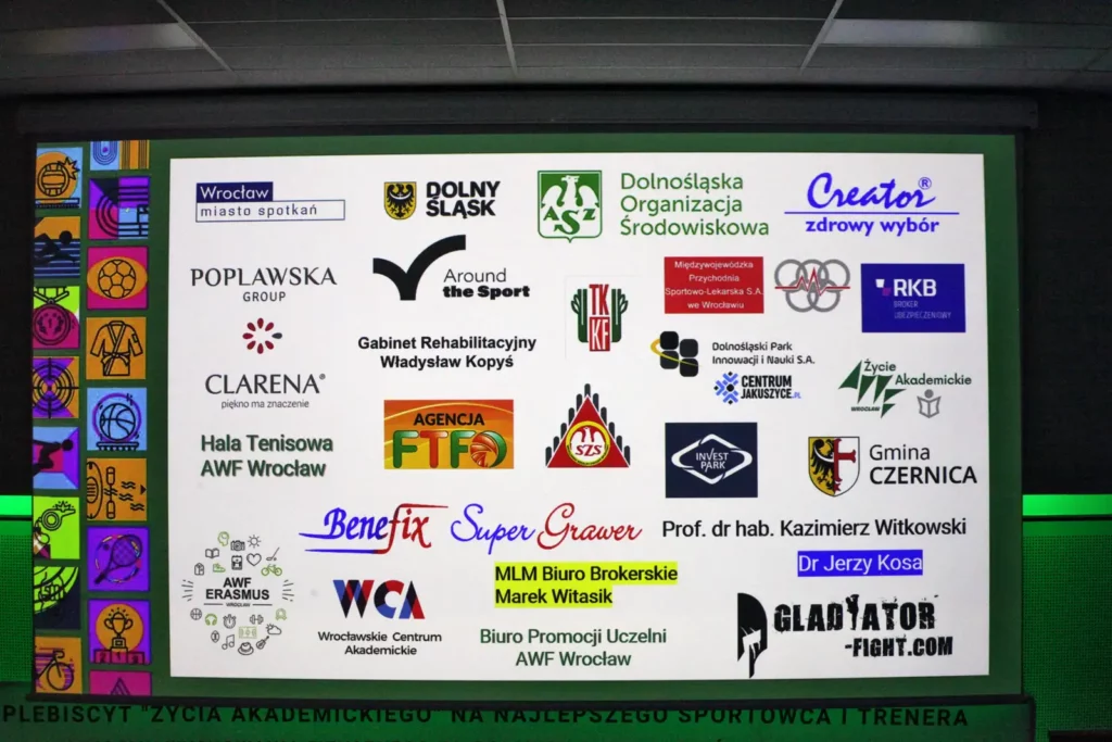 Fot. Adam Stępień - Gala XXXI Plebiscytu Życia Akademickiego na najlepszego sportowca i trenera AWF Wrocław im. Polskich Olimpijczyków i KS AZS AWF Wrocław