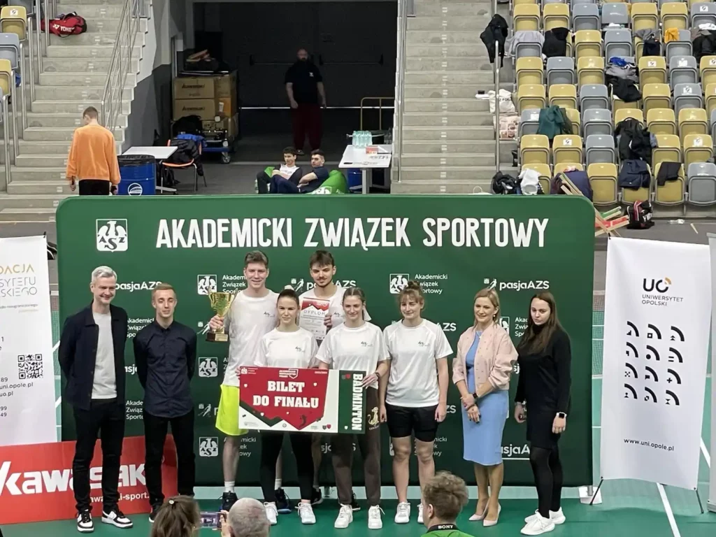Półfinał Akademickich Mistrzostw Polski w badmintonie, Opole 1-3.03.2024 r.