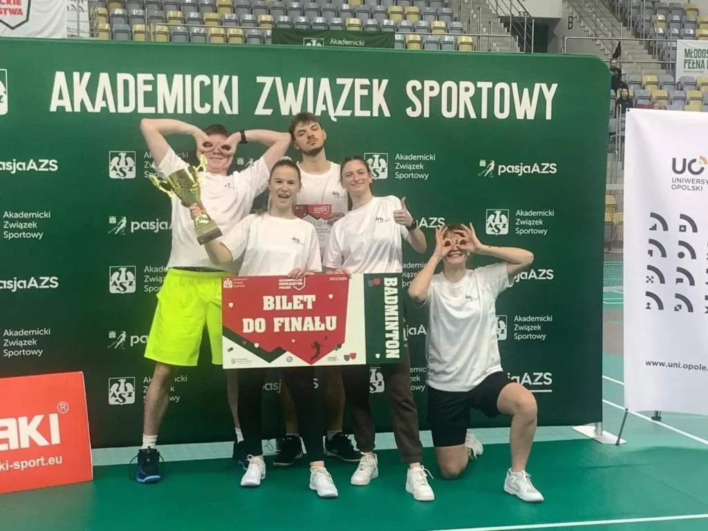 Półfinał Akademickich Mistrzostw Polski w badmintonie, Opole 1-3.03.2024 r.