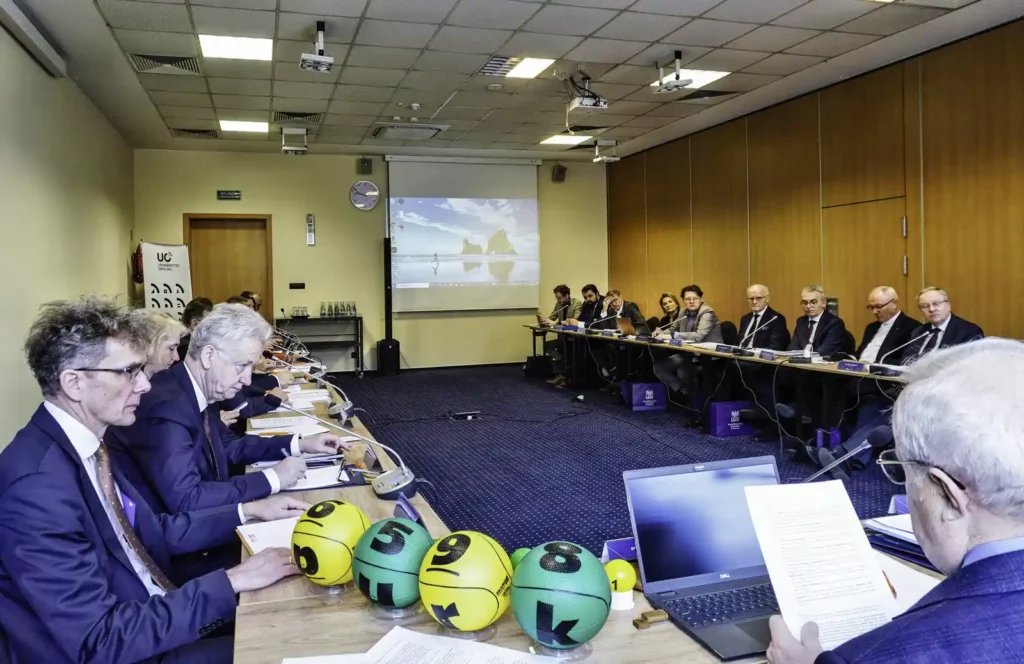 Fot. Agata Piasecka - Posiedzenie Konferencji Rektorów Uniwersytetów Polskich na Uniwersytecie Opolskim
