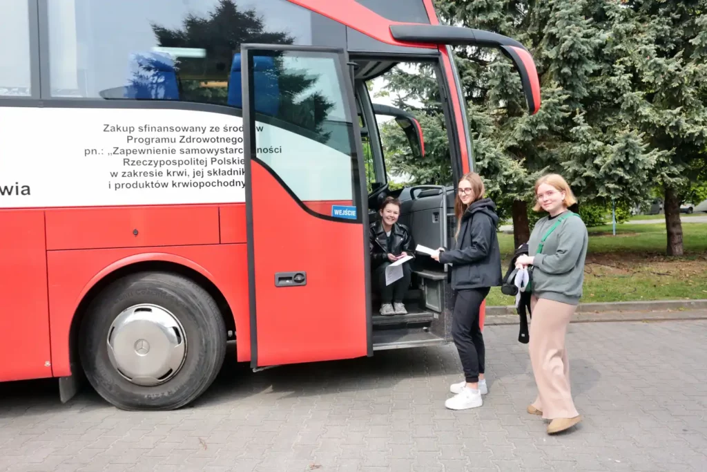 Fot. Andrzej Nowak - AWF oddaje krew - wiosna 2024