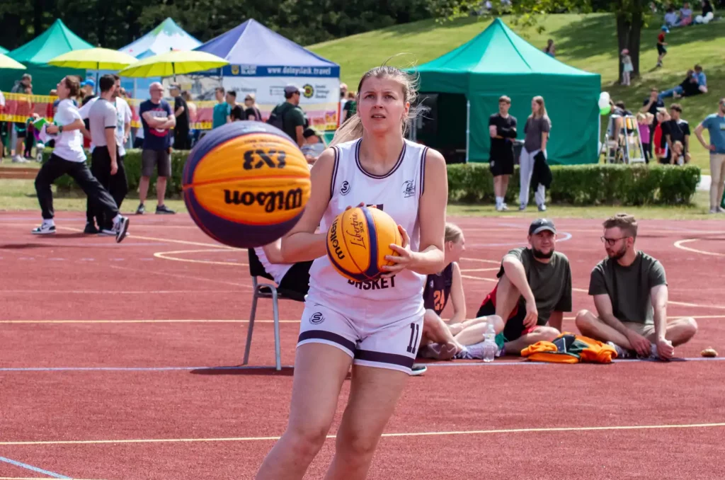 Fot. Małgorzata Then - Przewietrz się na Olimpijskim 2024 - Wrocławski Turniej Masters w koszykówce 3x3 kobiet