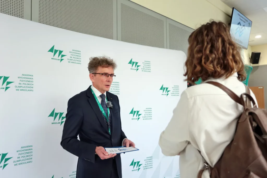Fot. Andrzej Nowak - X Sympozjum Nauka i Pływanie 2024
