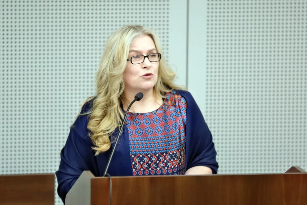 Fot. Andrzej Nowak - Wykład Pani Małgorzaty Nawrockiej - Wulgaryzmy czyli „Dopóki nie otworzyłeś ust swoich, miałem cię za filozofa", 15.05.2024