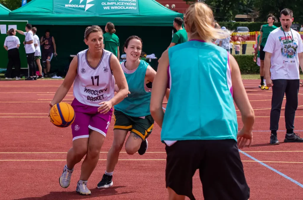 Fot. Małgorzata Then - Przewietrz się na Olimpijskim 2024 - Wrocławski Turniej Masters w koszykówce 3x3 kobiet
