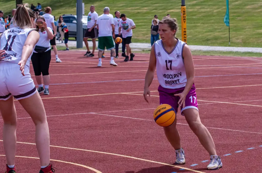 Fot. Małgorzata Then - Przewietrz się na Olimpijskim 2024 - Wrocławski Turniej Masters w koszykówce 3x3 kobiet