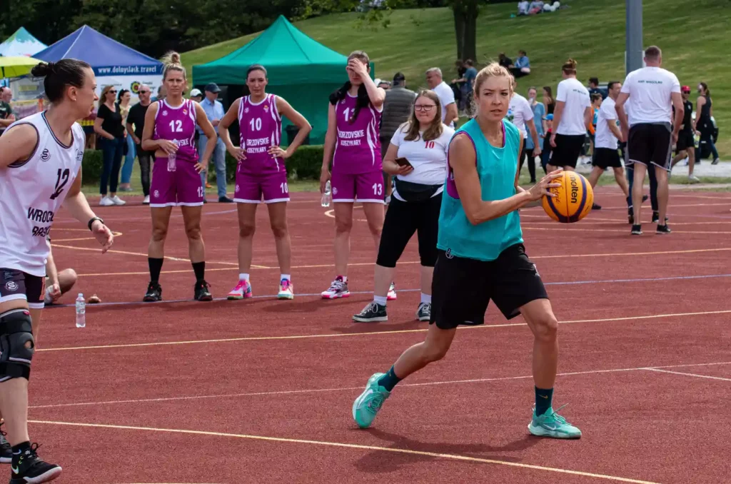 Fot. Małgorzata Then - Przewietrz się na Olimpijskim 2024 - Wrocławski Turniej Masters w koszykówce 3x3 kobiet