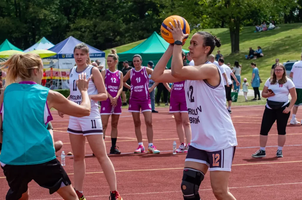 Fot. Małgorzata Then - Przewietrz się na Olimpijskim 2024 - Wrocławski Turniej Masters w koszykówce 3x3 kobiet