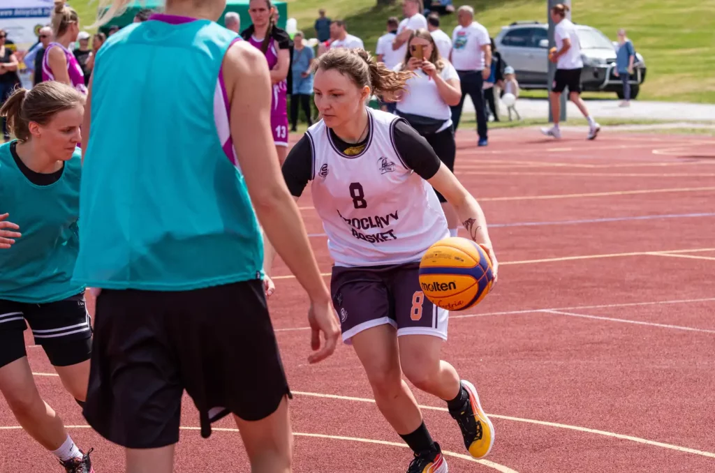 Fot. Małgorzata Then - Przewietrz się na Olimpijskim 2024 - Wrocławski Turniej Masters w koszykówce 3x3 kobiet