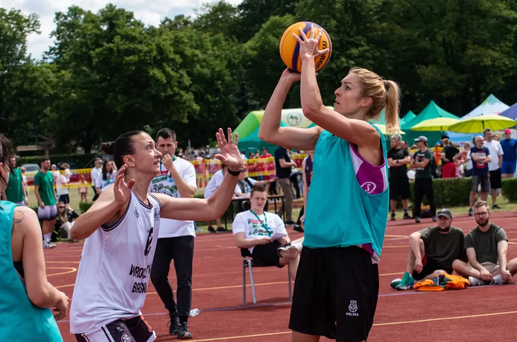 Fot. Małgorzata Then - Przewietrz się na Olimpijskim 2024 - Wrocławski Turniej Masters w koszykówce 3x3 kobiet