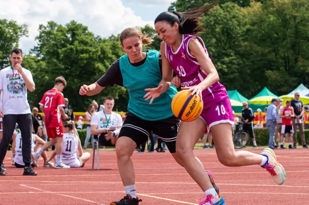 Fot. Małgorzata Then - Przewietrz się na Olimpijskim 2024 - Wrocławski Turniej Masters w koszykówce 3x3 kobiet