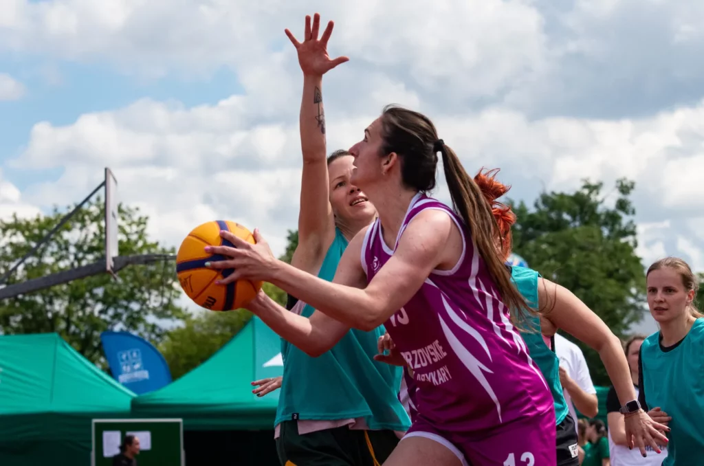 Fot. Małgorzata Then - Przewietrz się na Olimpijskim 2024 - Wrocławski Turniej Masters w koszykówce 3x3 kobiet