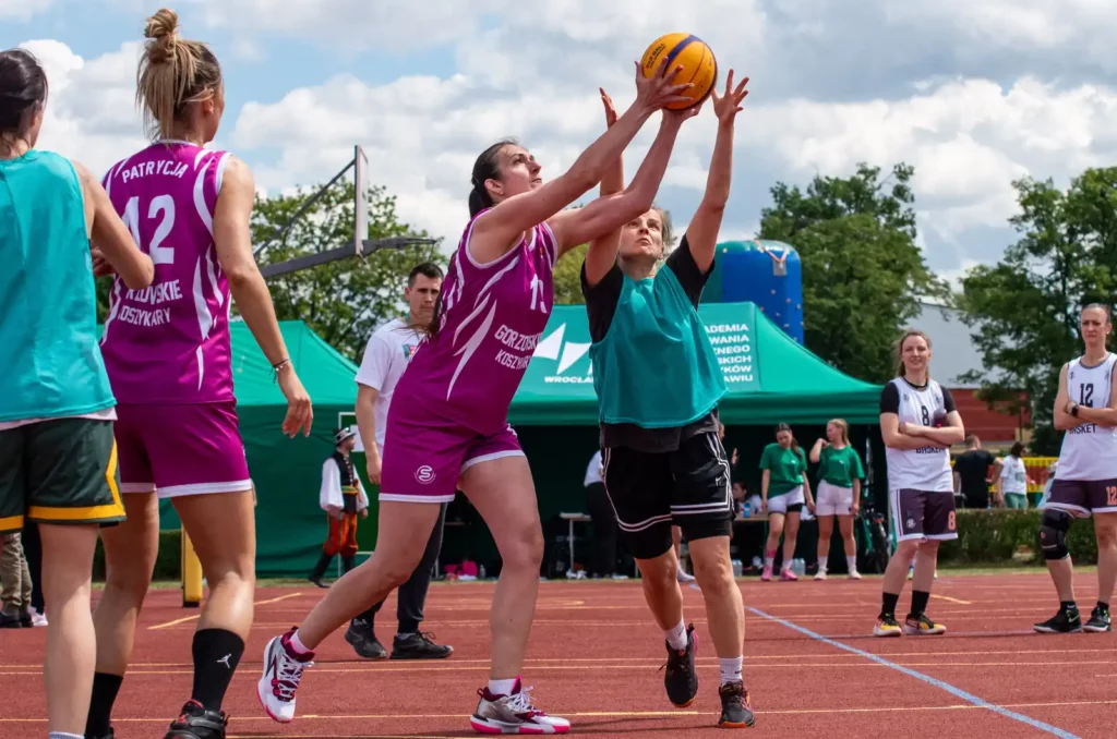Fot. Małgorzata Then - Przewietrz się na Olimpijskim 2024 - Wrocławski Turniej Masters w koszykówce 3x3 kobiet