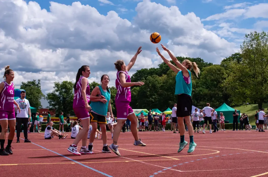 Fot. Małgorzata Then - Przewietrz się na Olimpijskim 2024 - Wrocławski Turniej Masters w koszykówce 3x3 kobiet