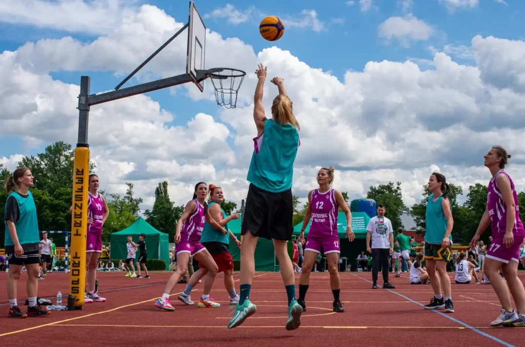 Fot. Małgorzata Then - Przewietrz się na Olimpijskim 2024 - Wrocławski Turniej Masters w koszykówce 3x3 kobiet