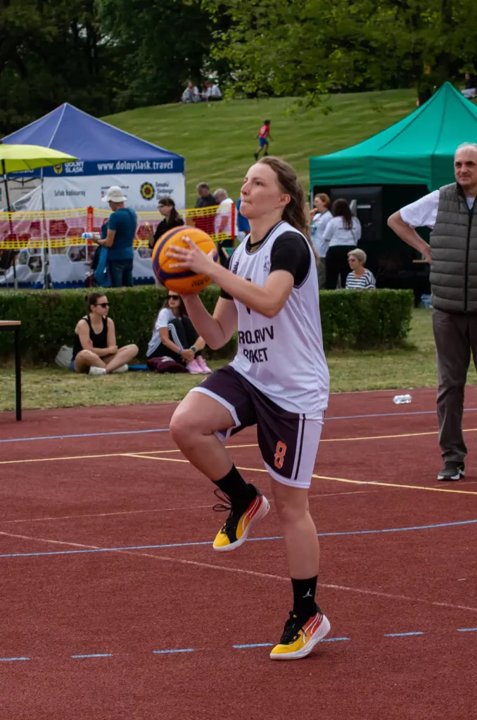 Fot. Małgorzata Then - Przewietrz się na Olimpijskim 2024 - Wrocławski Turniej Masters w koszykówce 3x3 kobiet