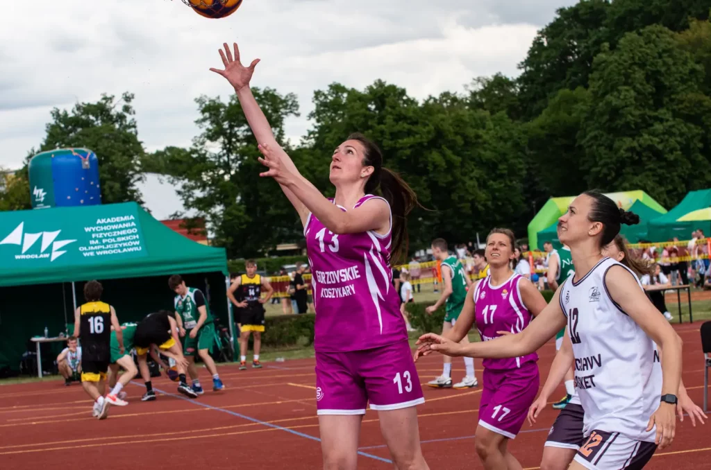 Fot. Małgorzata Then - Przewietrz się na Olimpijskim 2024 - Wrocławski Turniej Masters w koszykówce 3x3 kobiet