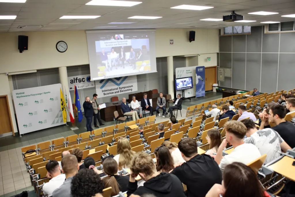 Fot. Adam Stępień - X Sympozjum Nauka i Pływanie 2024