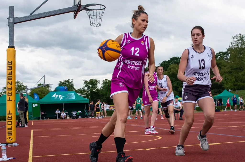 Fot. Małgorzata Then - Przewietrz się na Olimpijskim 2024 - Wrocławski Turniej Masters w koszykówce 3x3 kobiet
