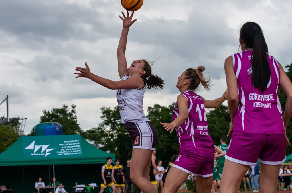 Fot. Małgorzata Then - Przewietrz się na Olimpijskim 2024 - Wrocławski Turniej Masters w koszykówce 3x3 kobiet