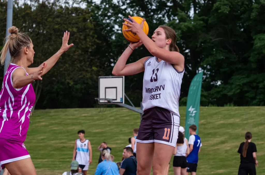 Fot. Małgorzata Then - Przewietrz się na Olimpijskim 2024 - Wrocławski Turniej Masters w koszykówce 3x3 kobiet