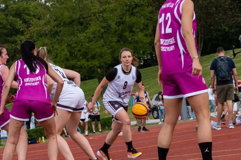 Fot. Małgorzata Then - Przewietrz się na Olimpijskim 2024 - Wrocławski Turniej Masters w koszykówce 3x3 kobiet